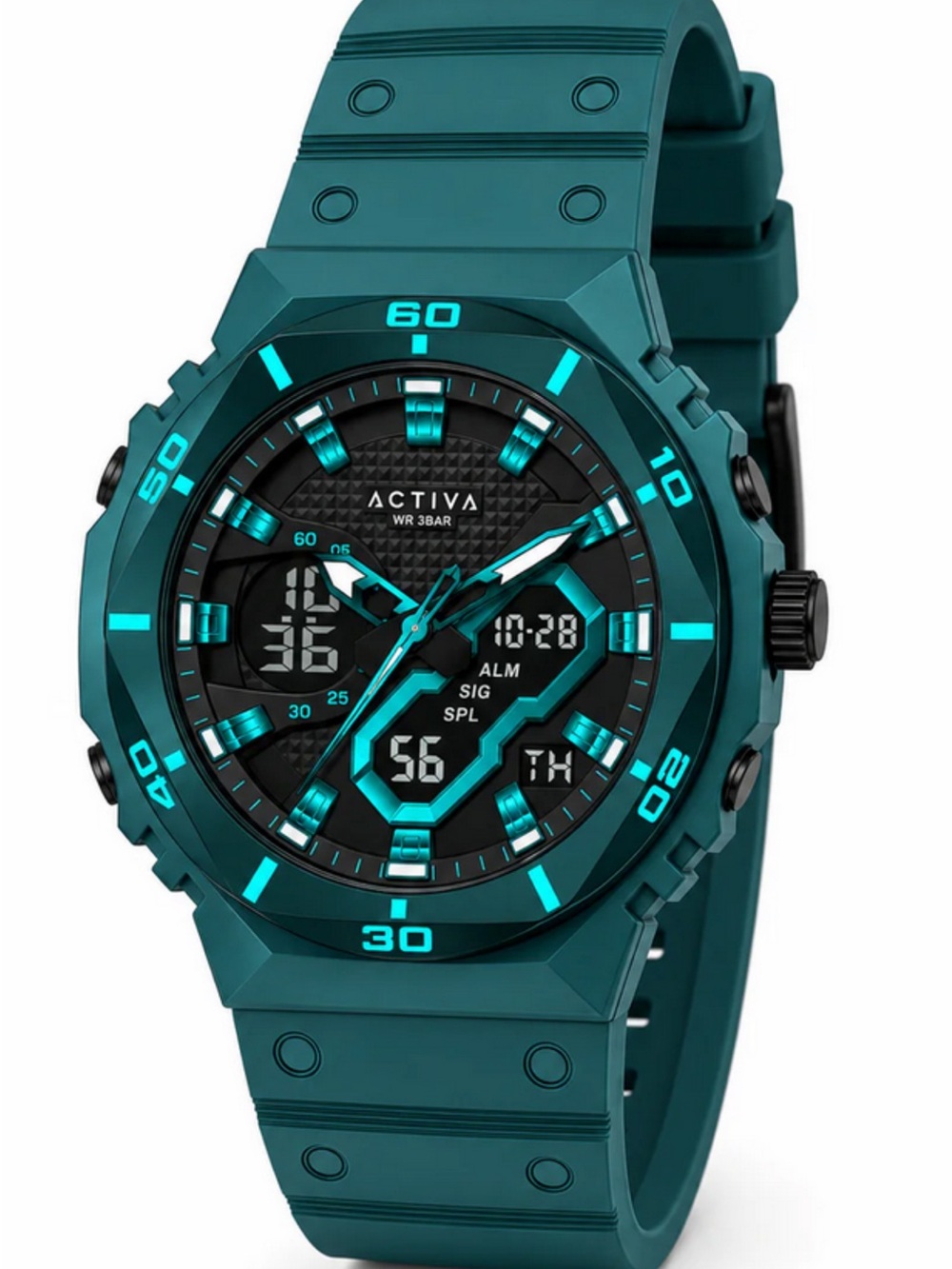 Activa Exon X Invicta Digital Essentials Men's Watch (Model: ACW8120-004)